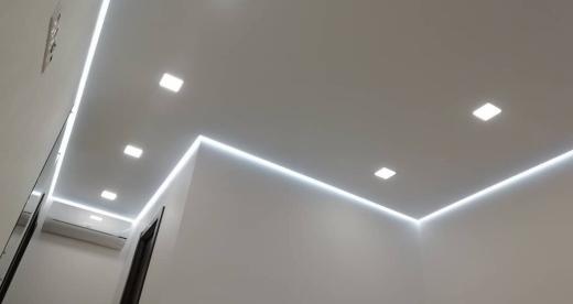 Контурные натяжные потолки